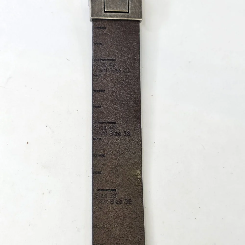 Levi's Genuine Leather Belt Brown Cut to Fit Size 34-42 Men's Adjustable